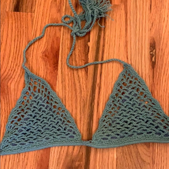midnight swim real avalon crochet bikini set - Picture 2 of 6